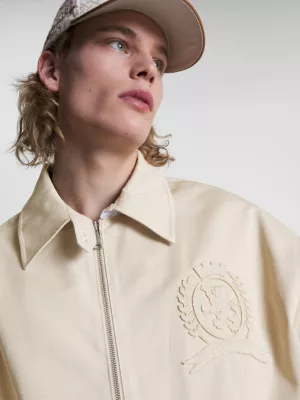 Jaqueta Coach Crest Dual Gender Relaxed Fit Twill Dual Gender