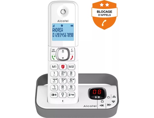 ALCATEL - Téléphone sans fil F860 Voice TRIO