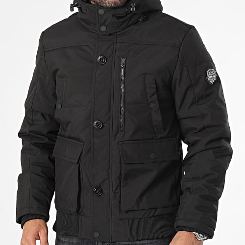 Blouson Capuche Trade 02V656 Noir