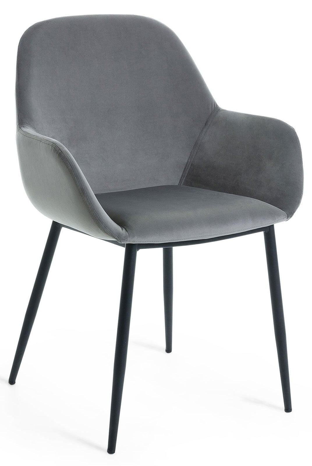 Kave Home Esszimmerstuhl KONNA 2er Set grau