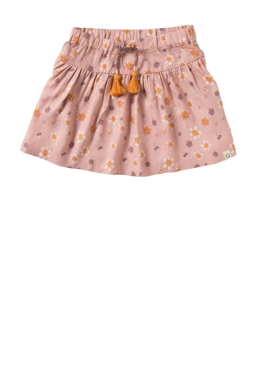 Your Wishes gebloemde rok Martha roze/oranje/lila