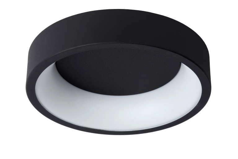 Lucide Talowe 30 plafondlamp Ø30 LED zwart