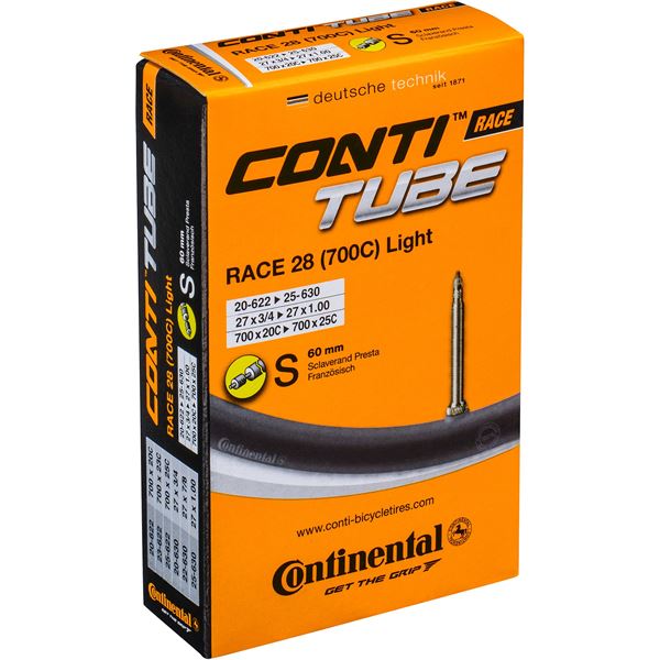 Continental racerslange 700x18-25C 60 mm letvægt
