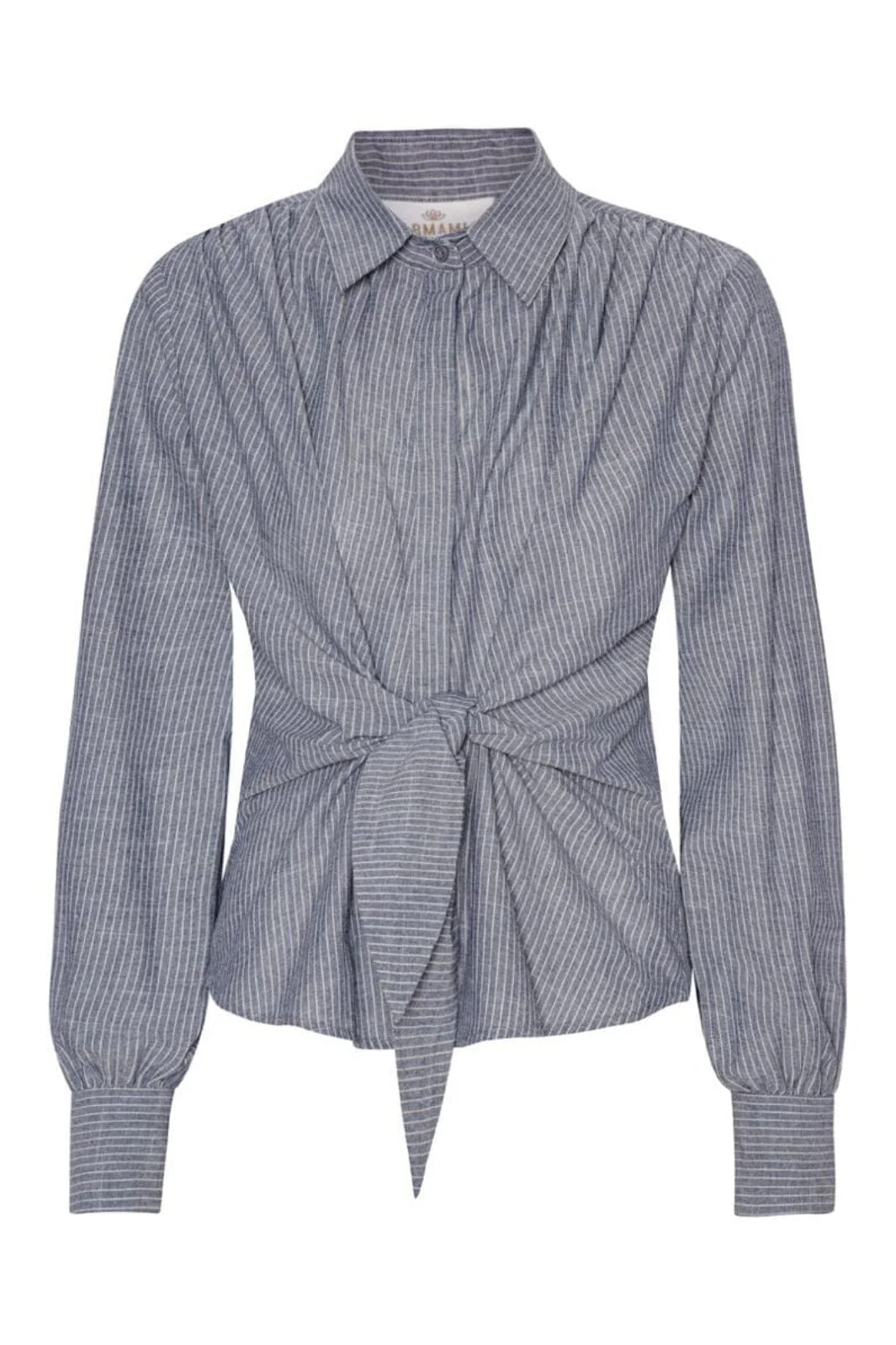Karmamia Lee Shirt denim pin stripe