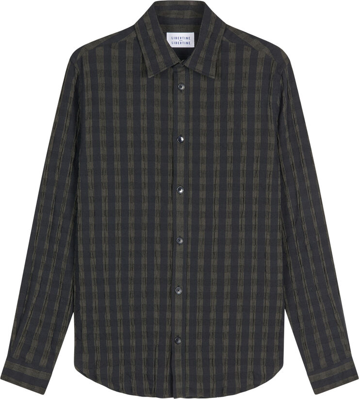 Libertine-Libertine Babylon Olive stripe