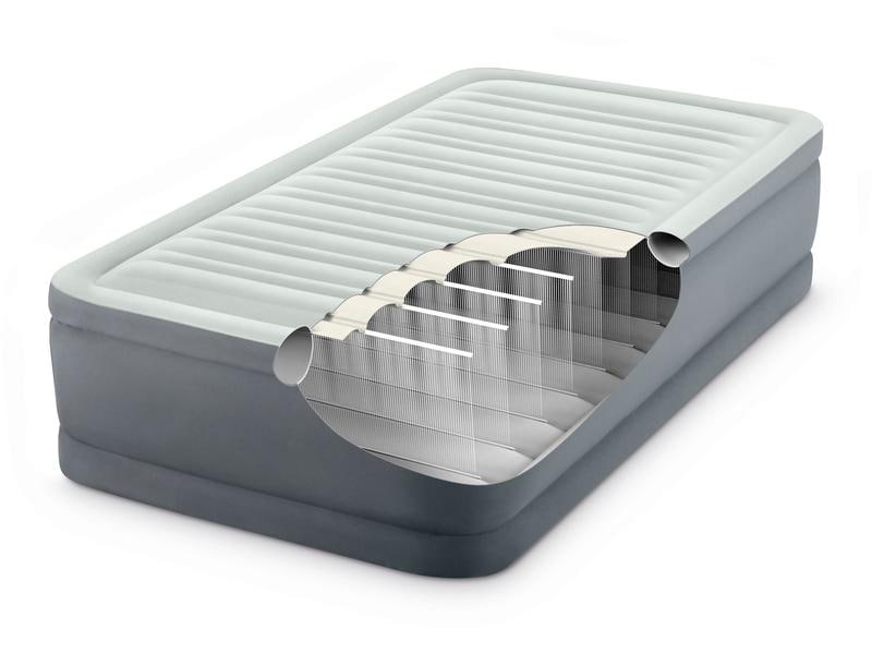 Intex Luftbett PremAire I Twin 99 x 191 x 46 cm Luftbett mit integrierter Pumpe