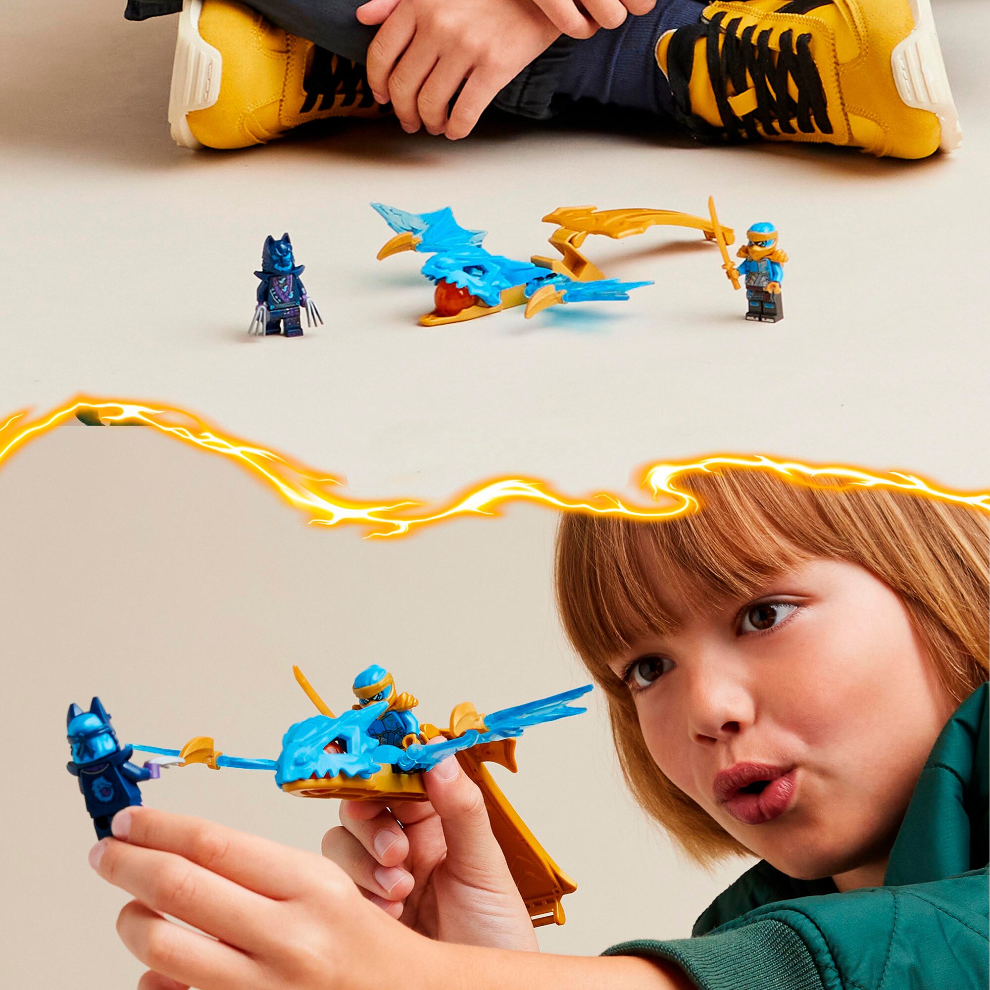LEGO Konstruktionsspielzeug Ninjago Nyas Drachengleiter