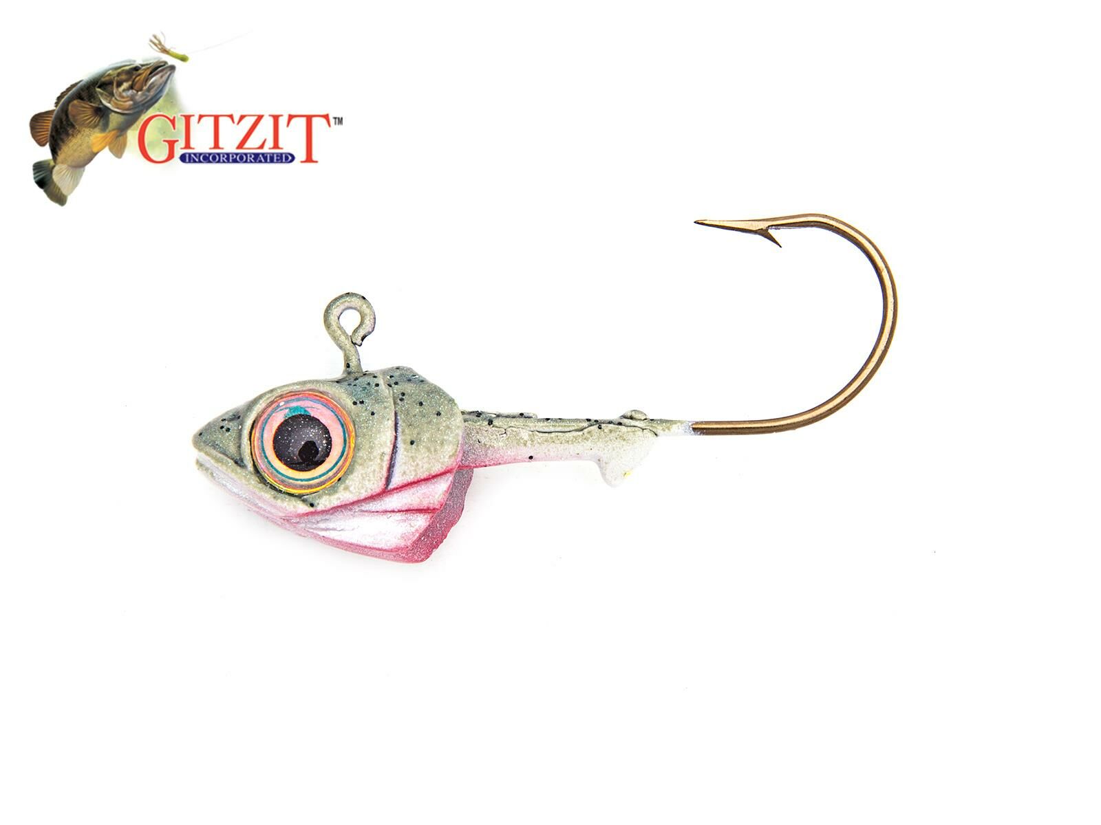 7g Paddle Fry Jigkopf (Gitzit Inc.)