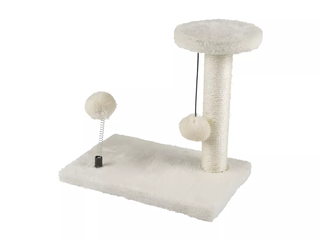 Arbre à Chat avec Jouets 