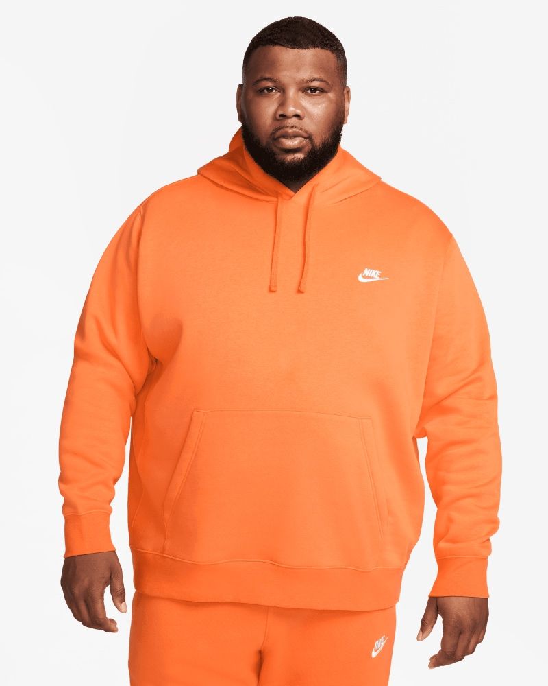 Sweat à capuche Nike Sportswear Club Fleece Orange Arctique pour homme