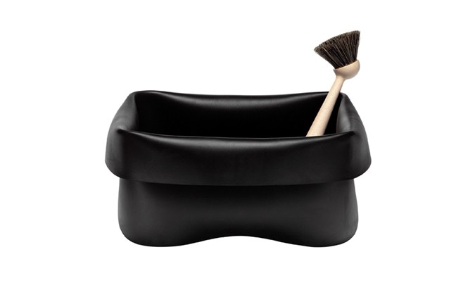 Normann Copenhagen - Opvaskebalje og børste - Sort