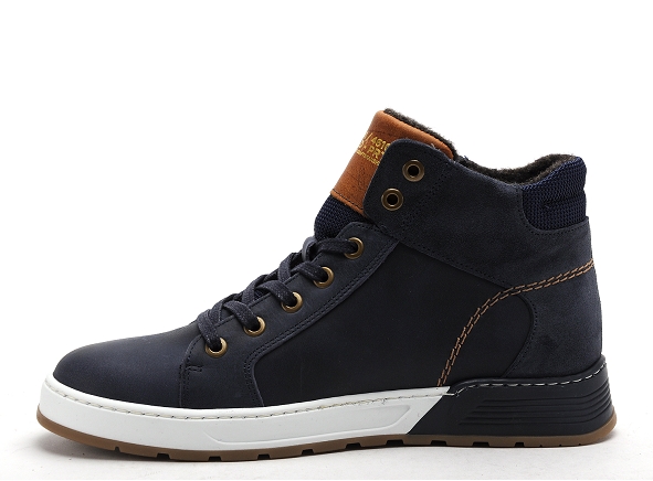 Bullboxer boots bottine enfant aof 506e6l bleu