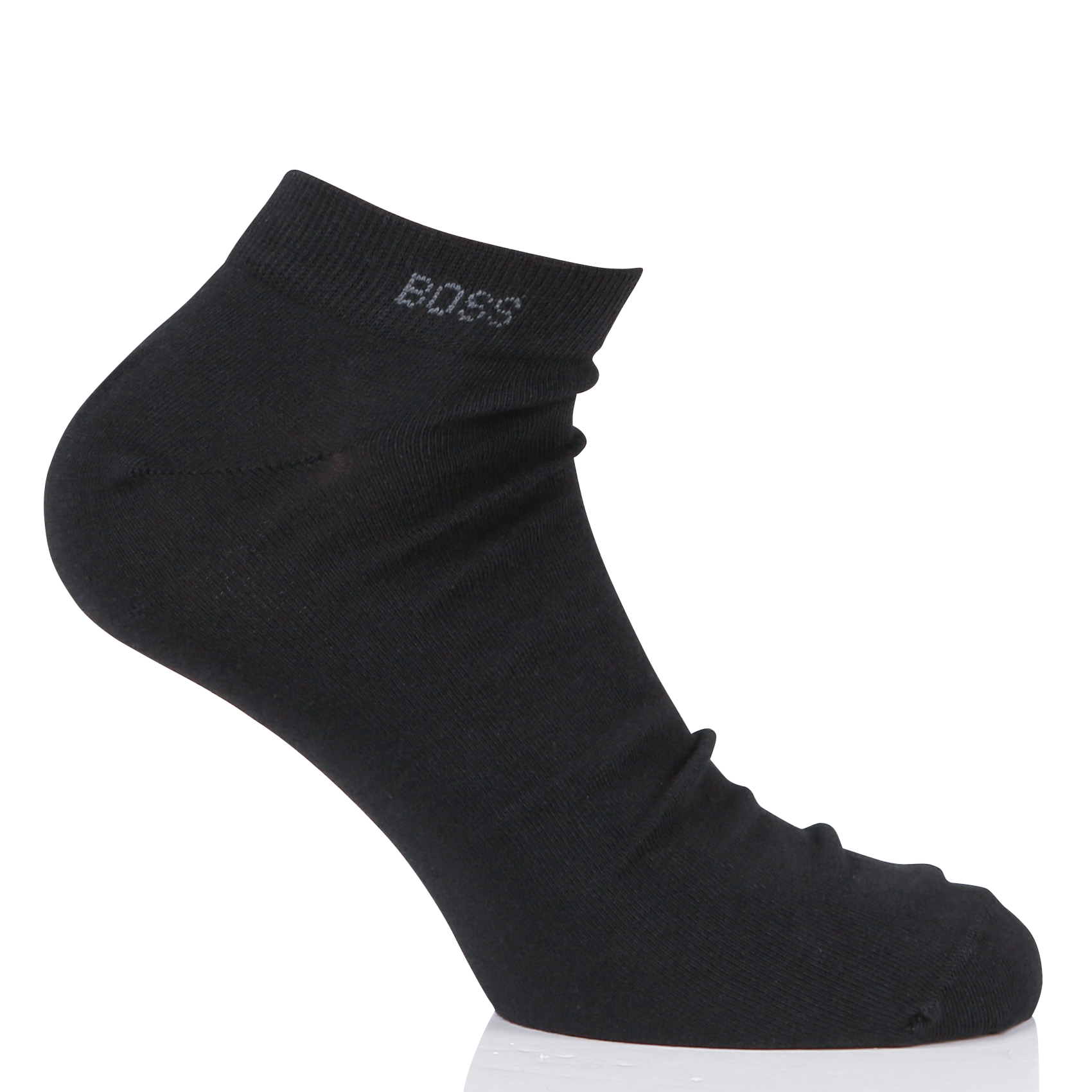 Lot de 2 paires de chaussettes en coton mélangé| Noir
