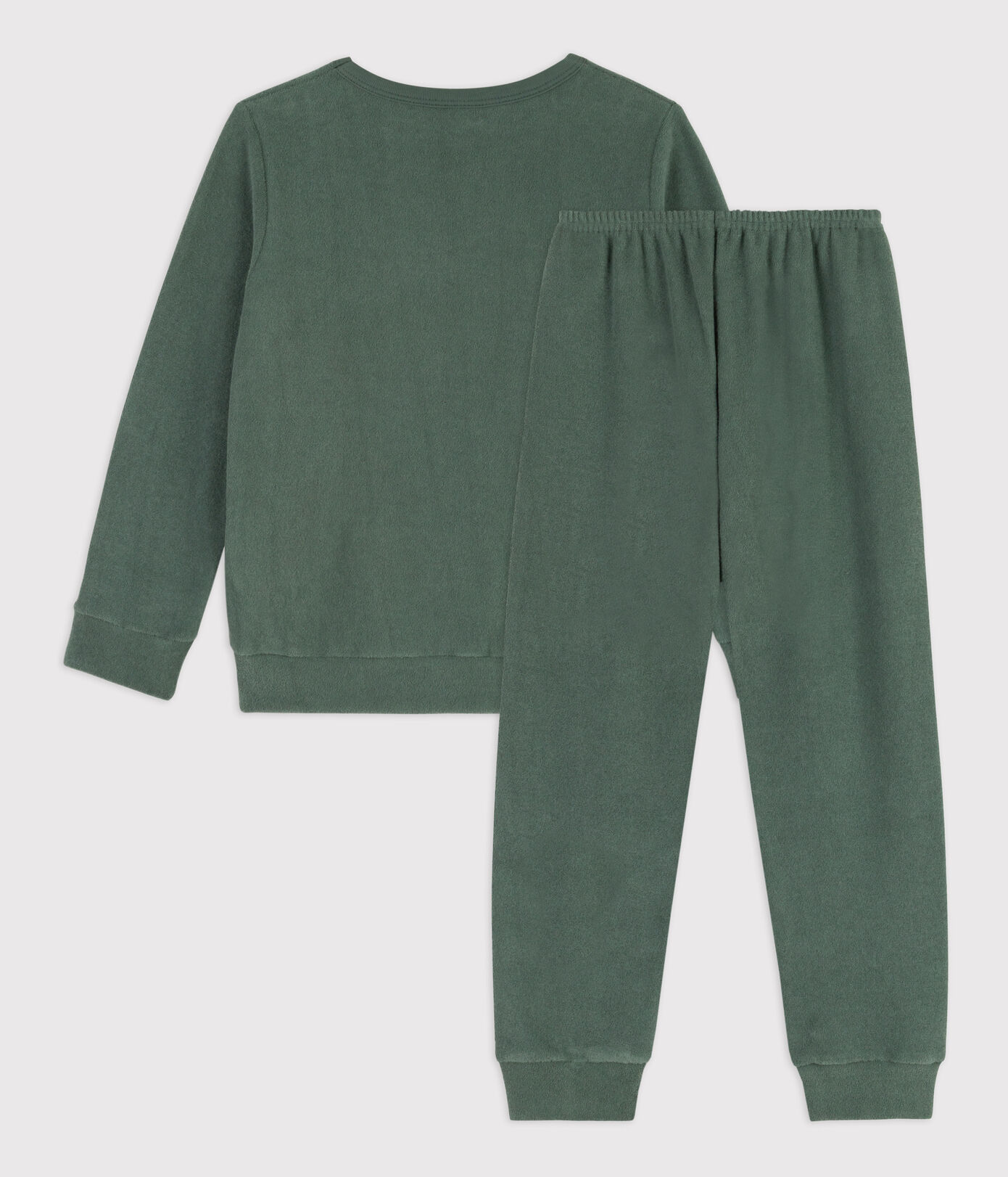 Pyjama petite fille/petit garçon en bouclette éponge grattée
