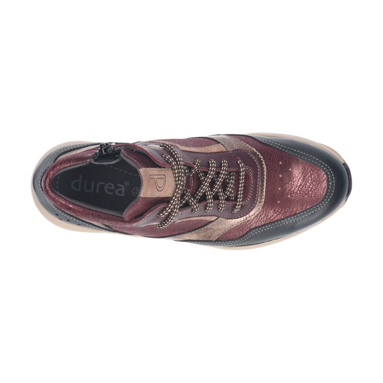 Durea 9778 wijdte K ZWART/BRUNELLO/GOUD/BORDO