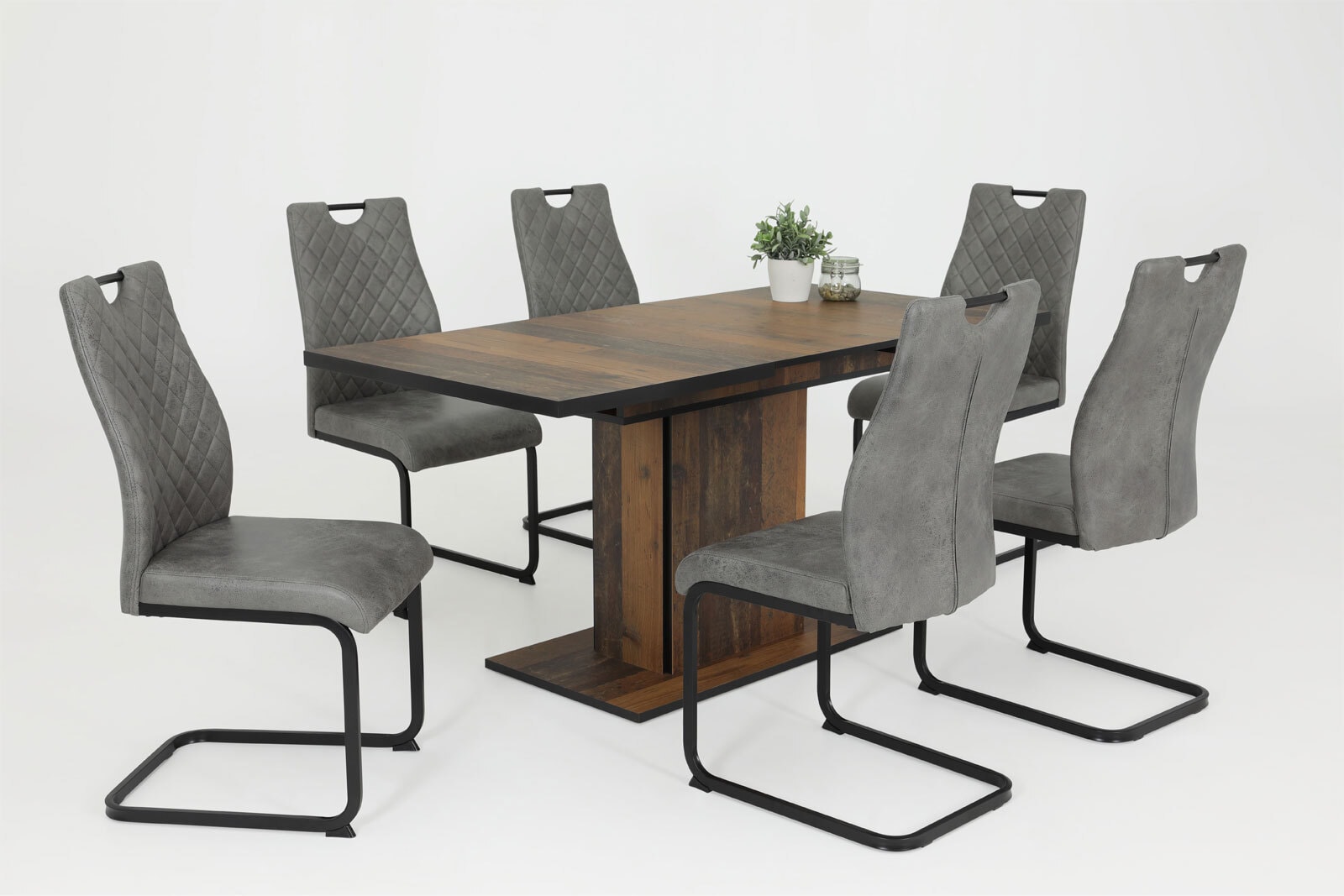 Tisch Ariana Oldwood Schwarz