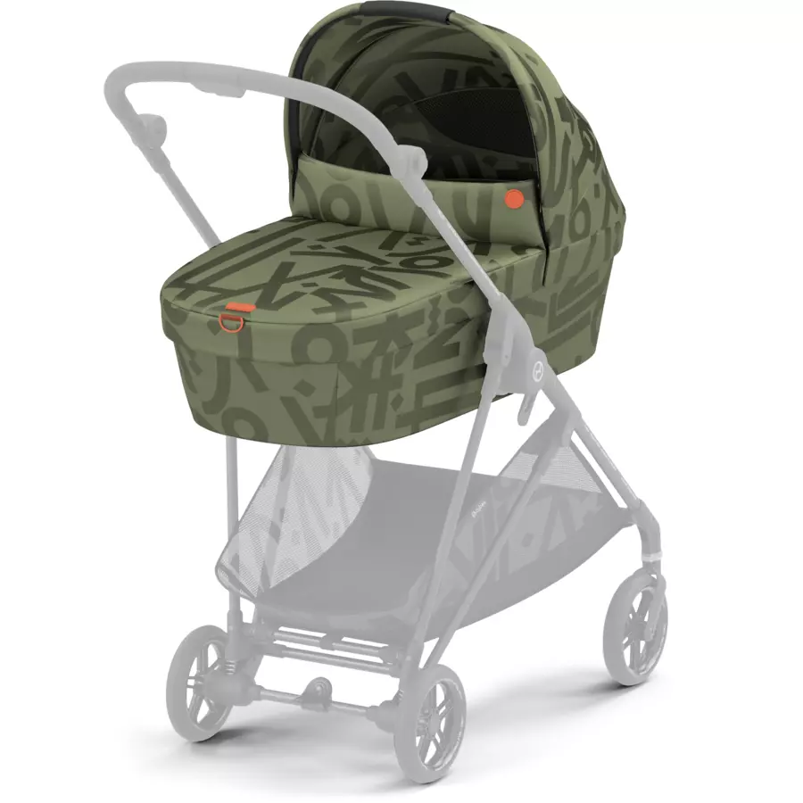 cybex GOLD Kinderwagenaufsatz Melio Street Olive Green