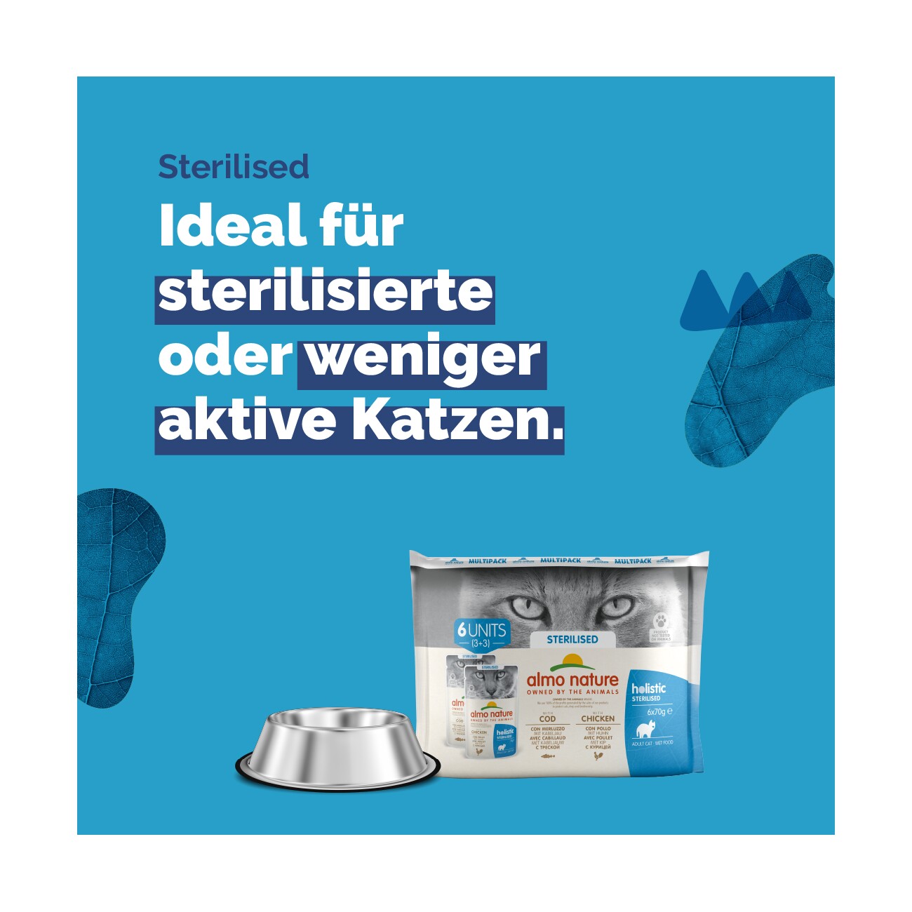 Almo nature Sterilised 30x70 g Huhn