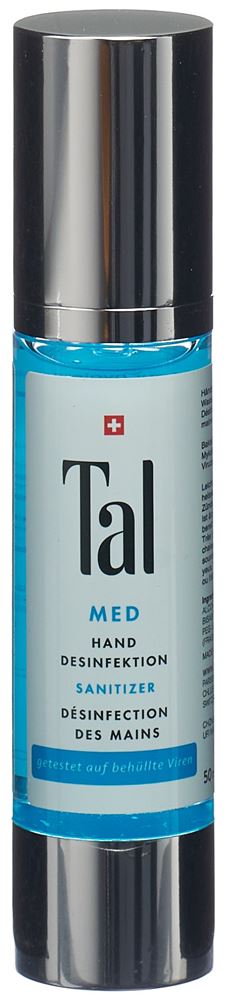 TAL Med Hand Desinfektion Sanitizer<br>50 ml, Flasche