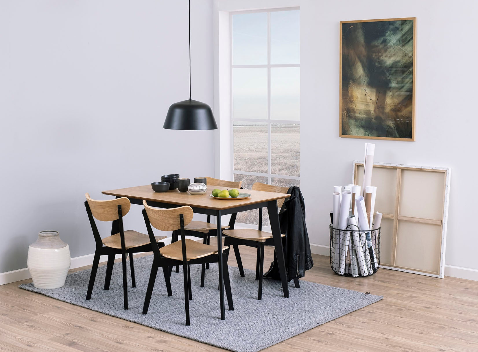 Hamar Eetkamerstoel - Set van 2 - Eiken