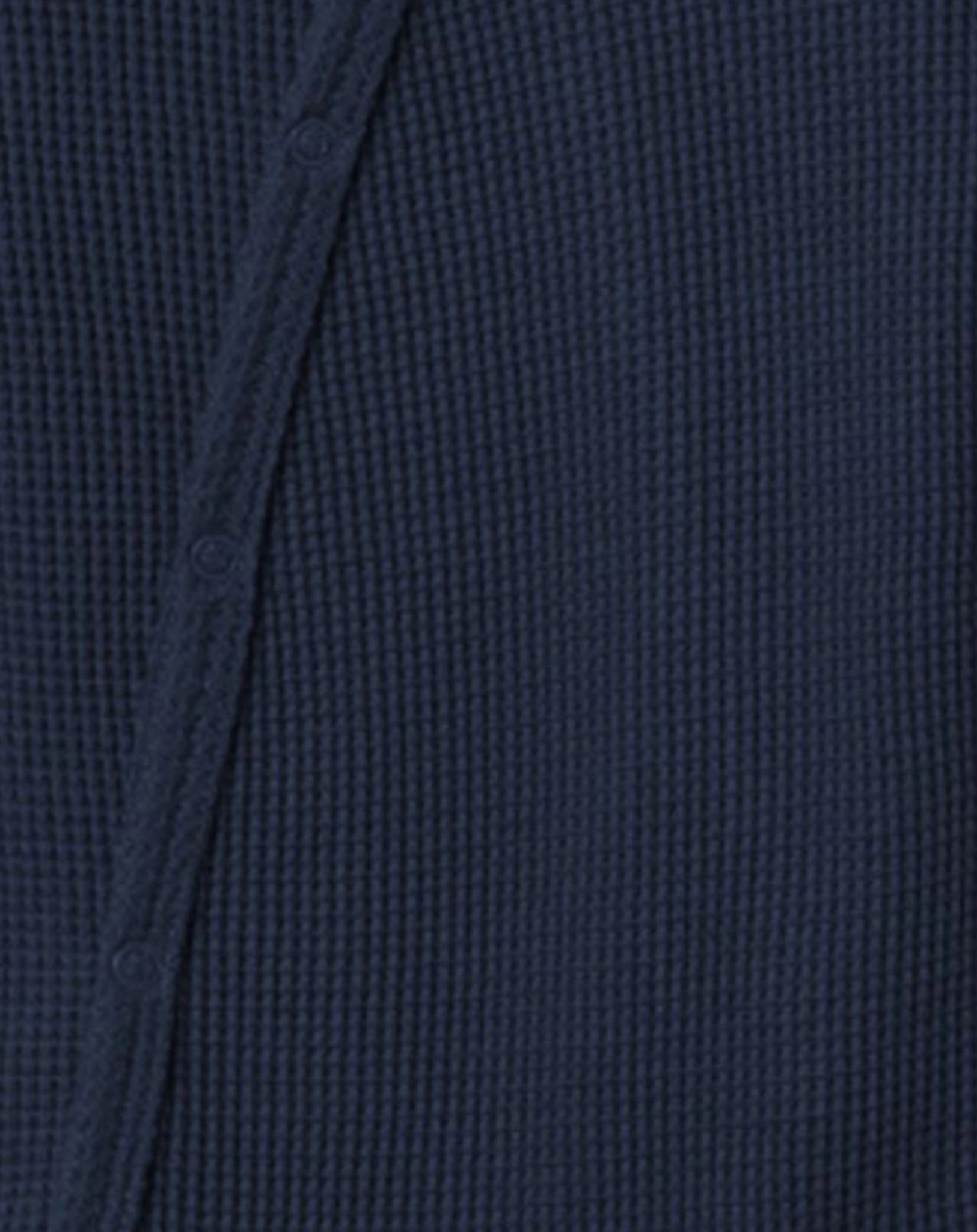 Langarm-Body NBN WAFFELSTRICK in dark sapphire
