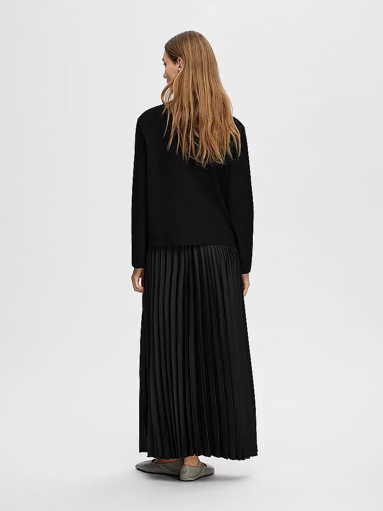 SELECTED FEMME Langarmshirt SLFESSENTIAL schwarz