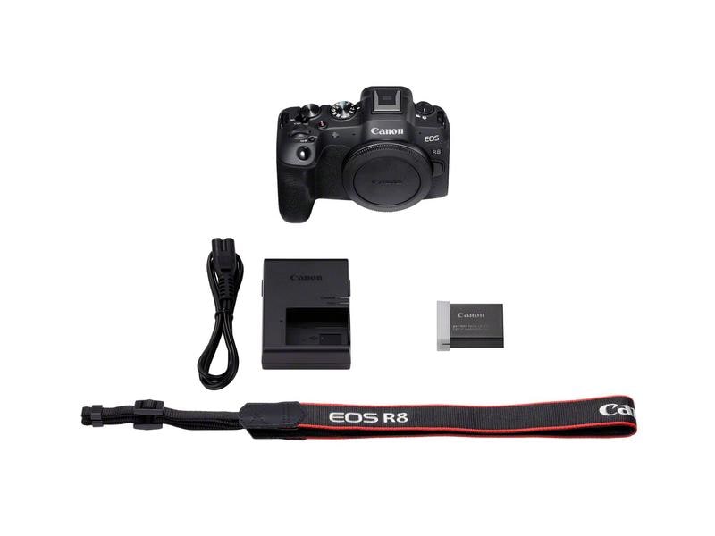 Canon Fotokamera EOS R8 Body Vollformat-Hybridkamera