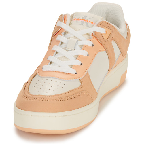 Calvin Klein Jeans - BASKET CUPSOLE LOW MIX - Blanc / Rose