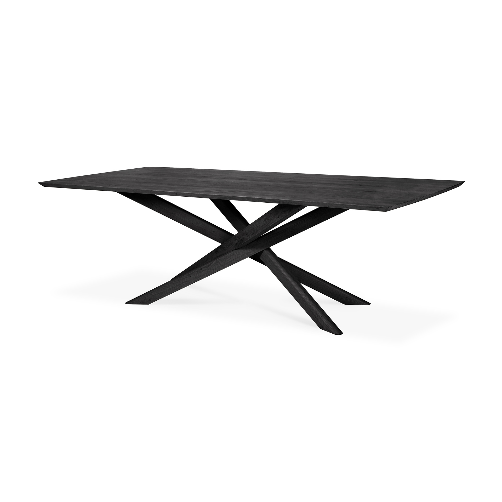 Tafel Mikado 280 - eiken zwart