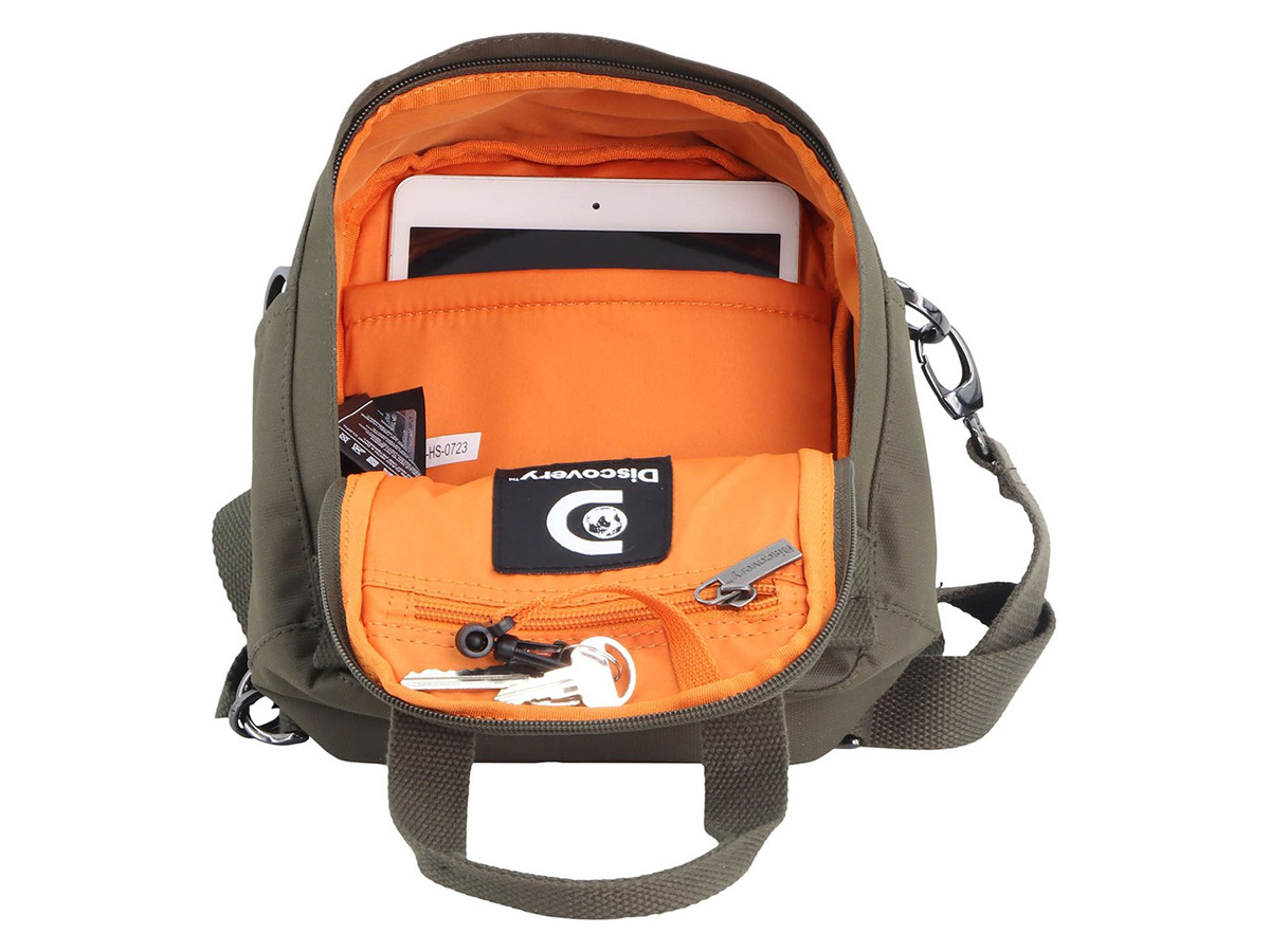 Discovery Cave schoudertas - Khaki
