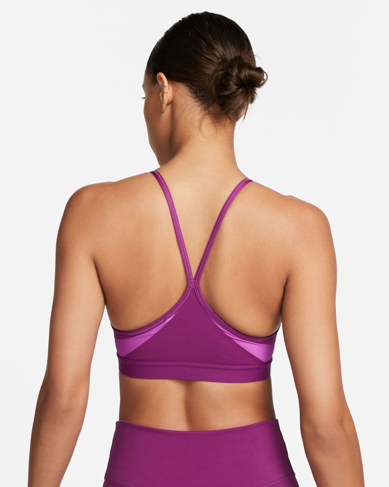 Brassière Nike Indy Violet & Blanc pour femme