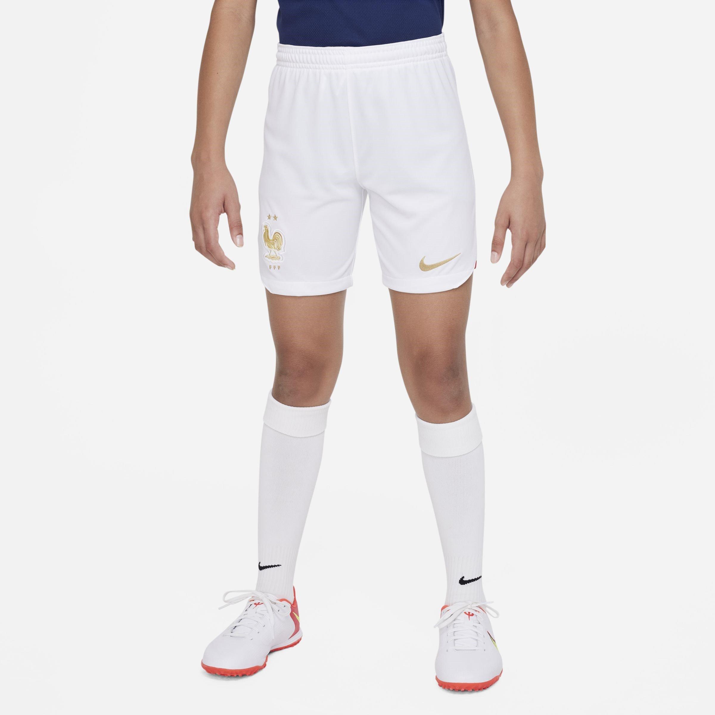 Nike France 2022 2023 Home Shorts Juniors