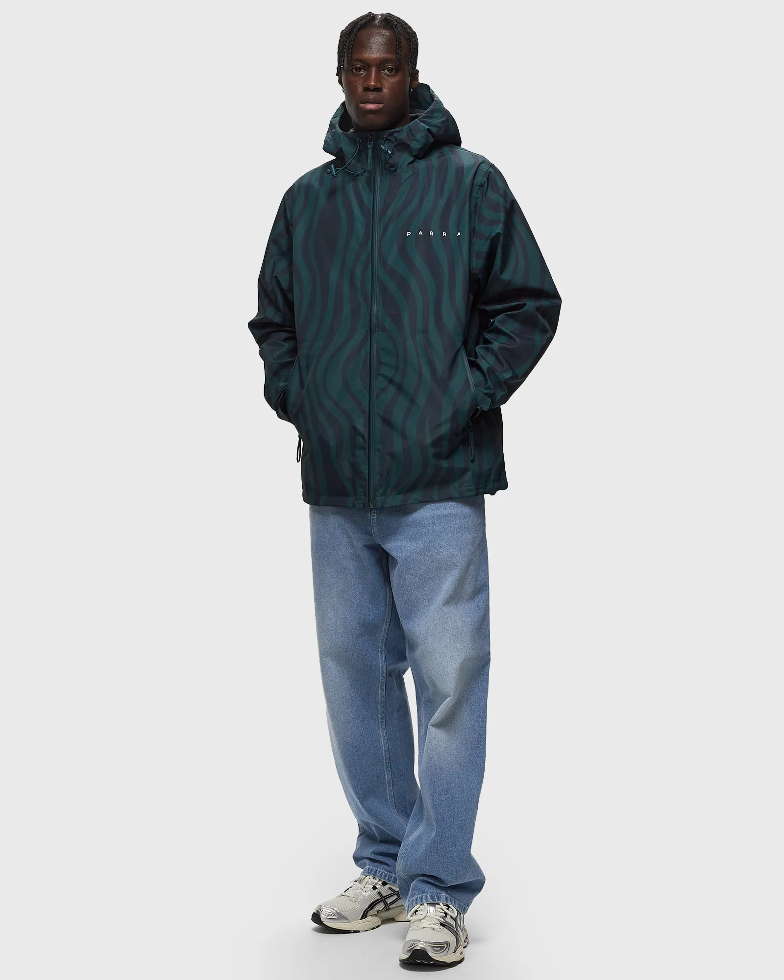 By Parra rain flow rain jacket