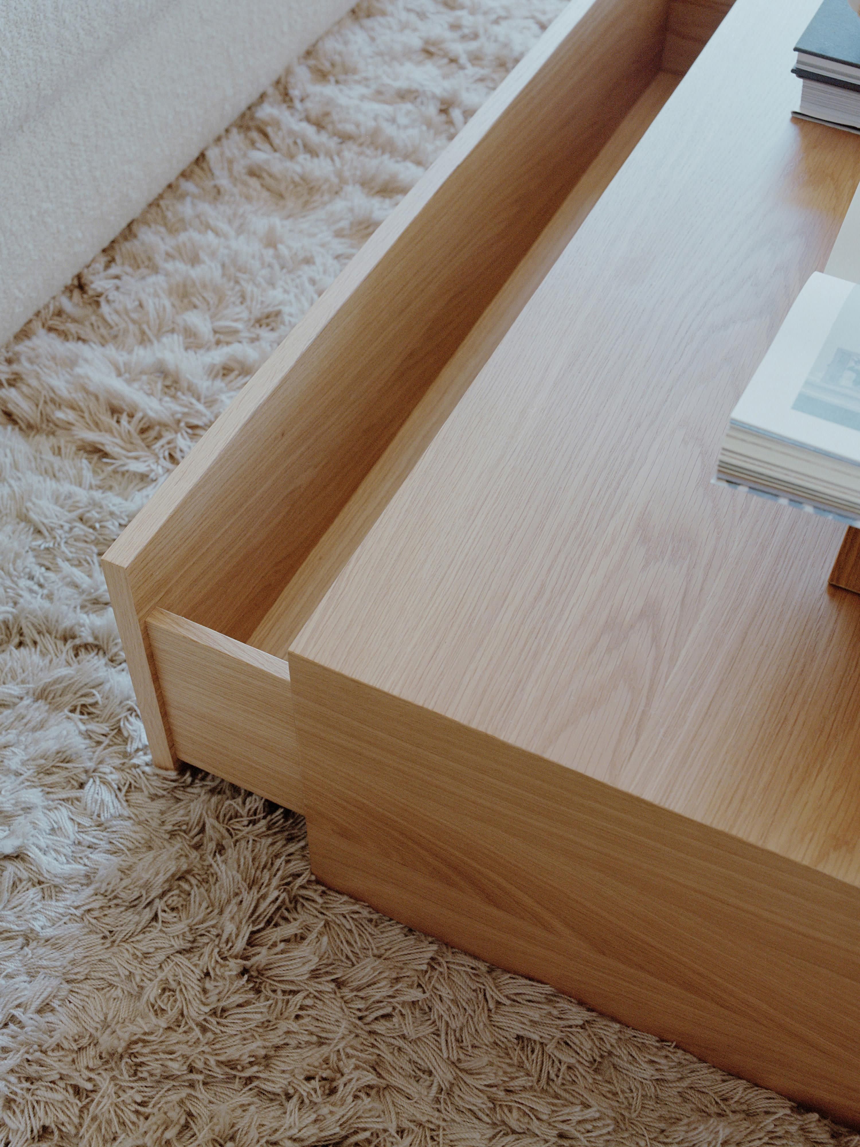 Houten salontafel Mass
