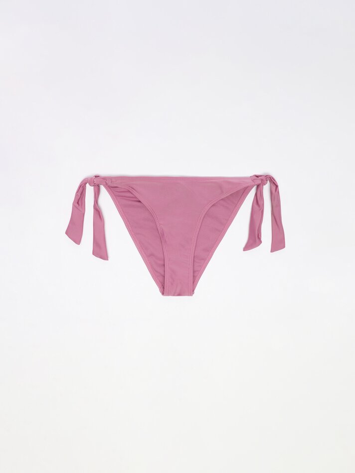 Calcinha com amarração lateral - Rosa Malva