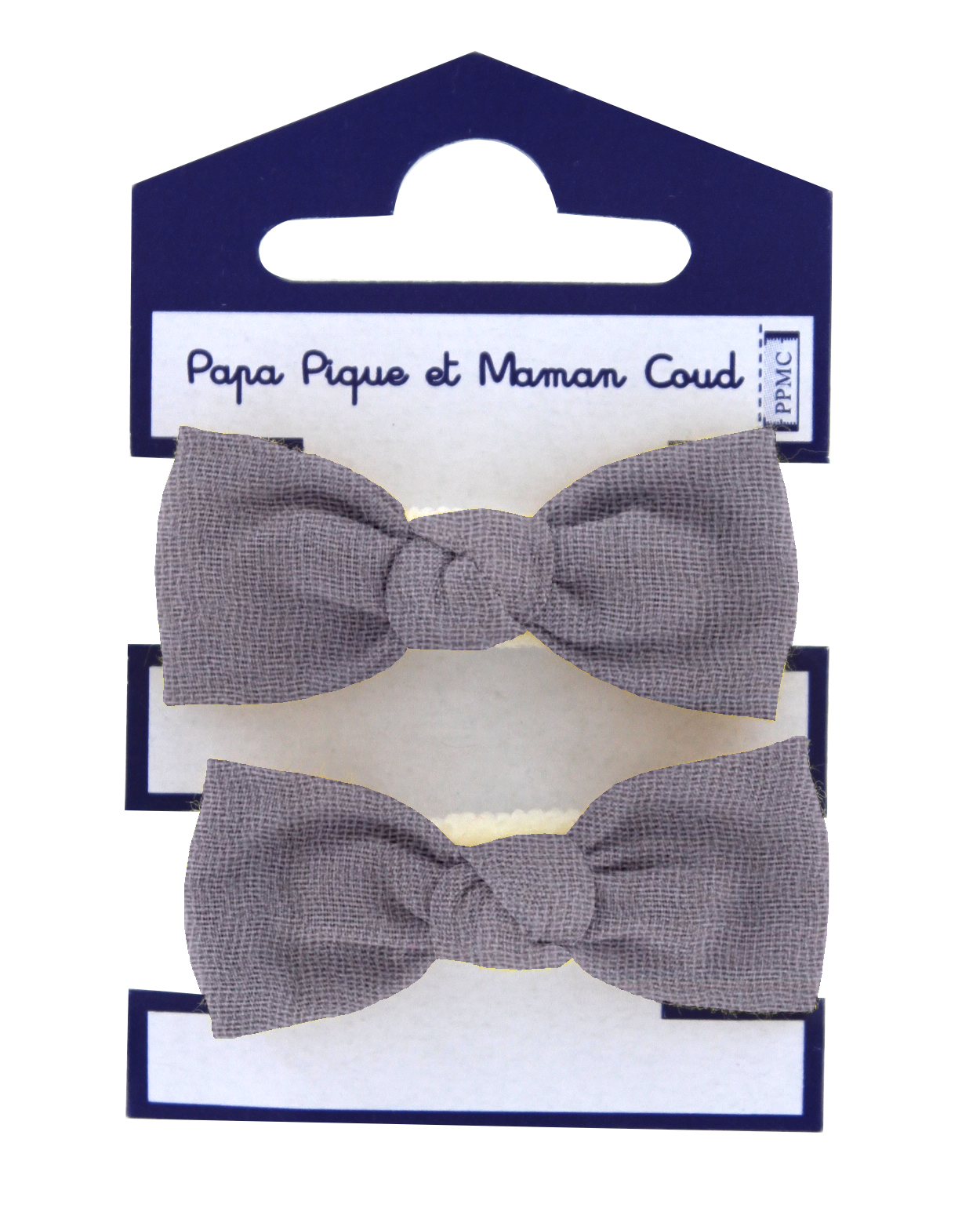 Mousse Petit Noeud Gaze Lilas