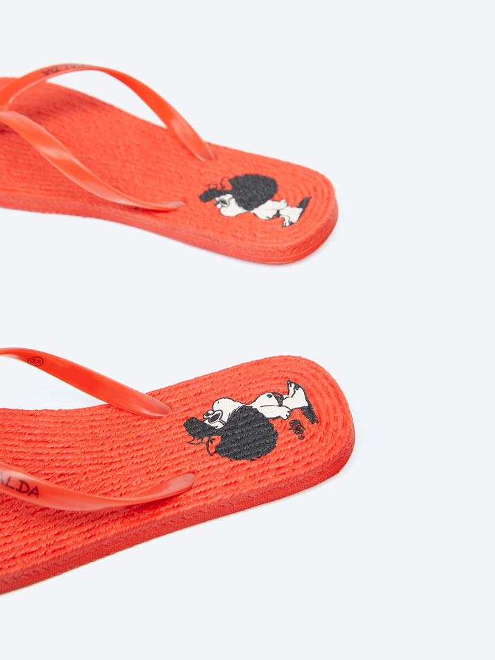 Chinelo MAFALDA - Vermelho