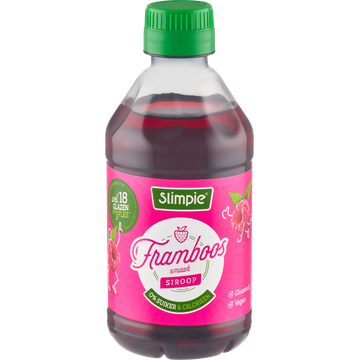 Slimpie Framboos Smaak Siroop 300 ml
