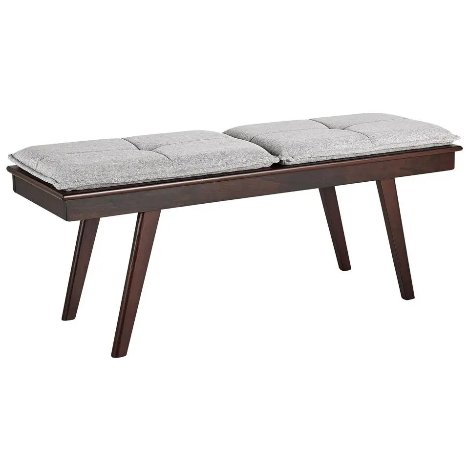 EXTON - Bankje - Donkere houtkleur - MDF
