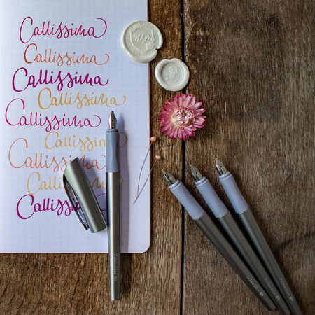 Schneider Callissima Kalligrafie-Füllhalter - anthrazit - 1.8 mm