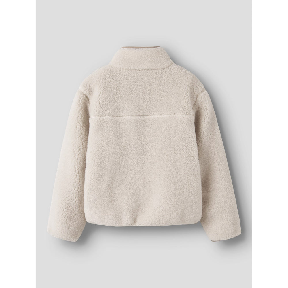 Køb Name It Moonbeam Chest Pocket Savannah Tan Nknmattia Sherpa Jakke Pb