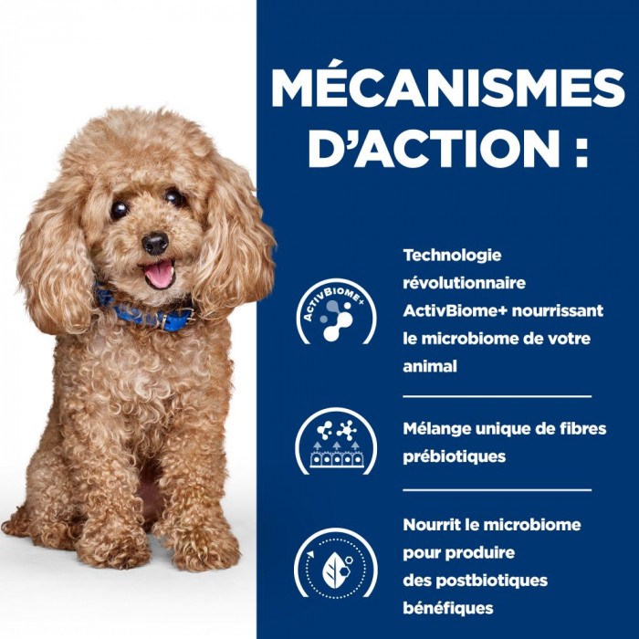 HILL'S Prescription Diet Gastrointestinal Biome Mini au Poulet - Croquettes pour chien