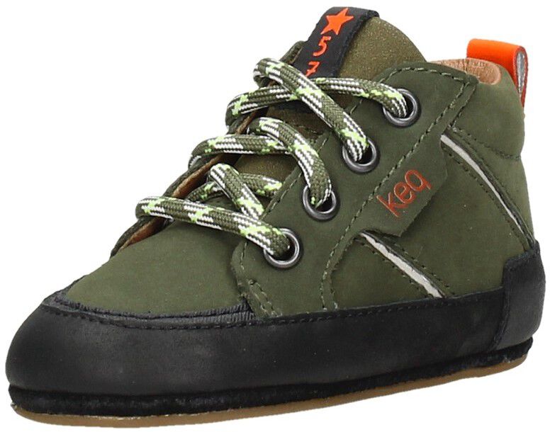 Keq Jongens Baby schoentjes groen