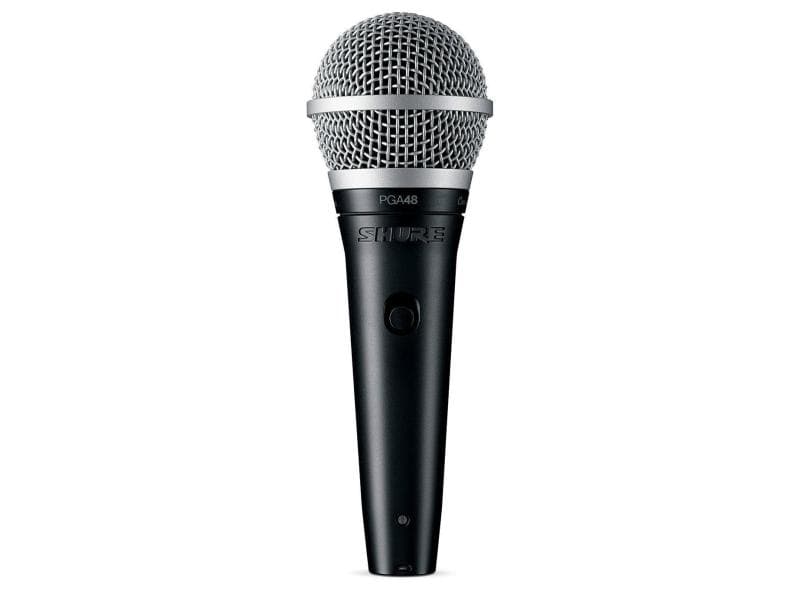 Shure Mikrofon PGA48-XLR-E Dynamisches Sprachmikrofon mit Nierencharakteristik