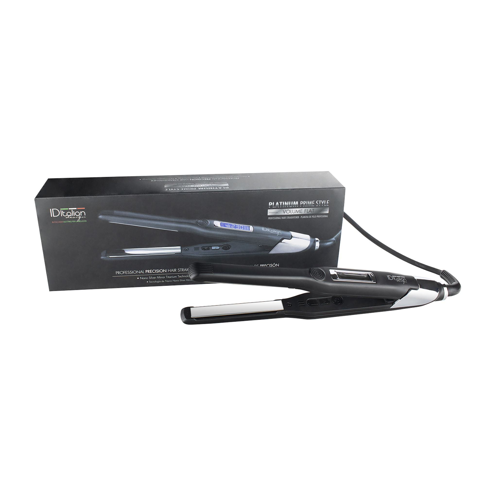 Italian Design Platinum Prime Style Volume Flat Hair straightener