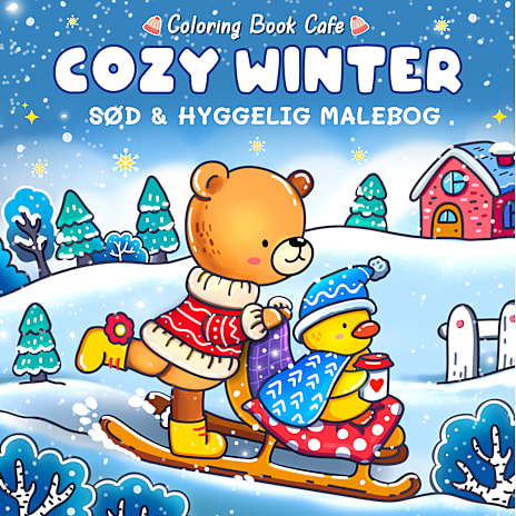 Cozy Winter - Coloring Book Café