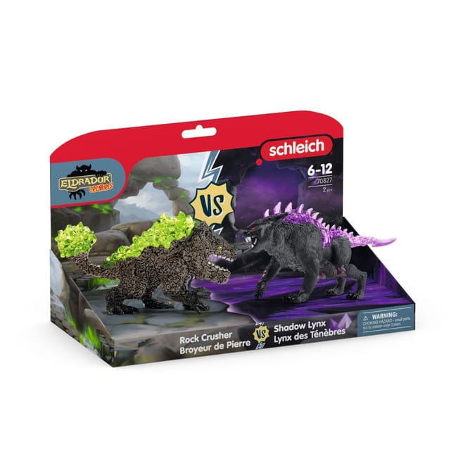 ELDRADOR® CREATURES - Schattenluchs vs. Felsbrecher