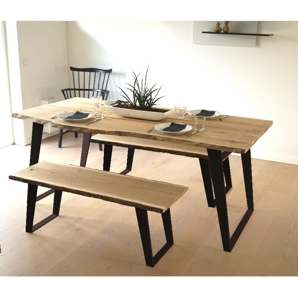 BORDBEN 750X740 MATT SVART