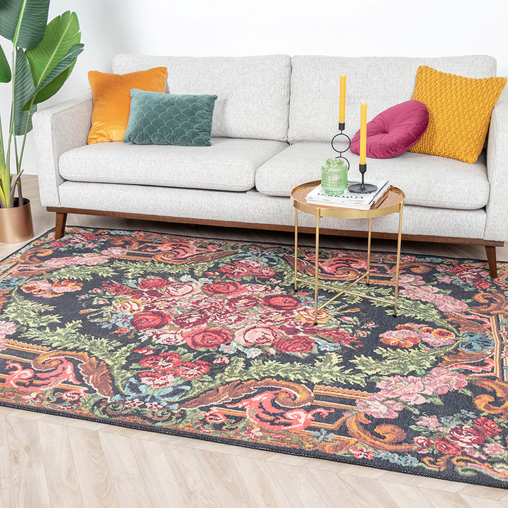 Vloerkleed - Estate Rozenkelim Goud | Snelle levering