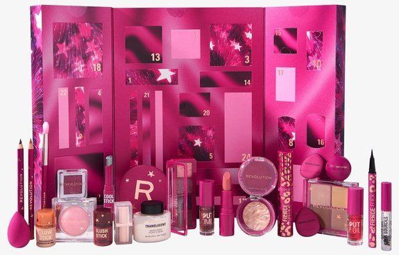 Makeup Revolution - Advent Calendar All Stars - Adventkalender - 24 st - Lippenbalsem voor Vrouwen